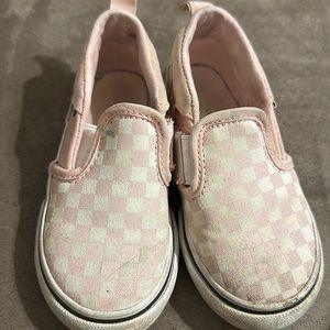 Play condition vans toddler size 8 girls
